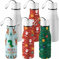 Botellas para Sublimación en Blanco con Agarre Portátil para Niños