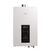 Calentador de Paso Haceb Tiro Forzado 15 Litros Gas Natural Modulante Blanco