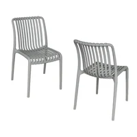 Silla Pp Bistro Base Gris