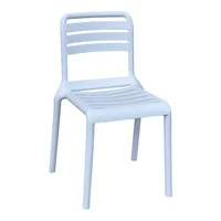 Silla Respaldo Horizontal Blanca