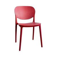 Silla Monza Pp Base Rojo