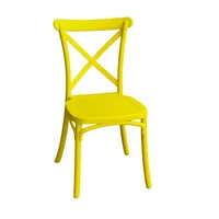 Silla Crossback Pop para Niños Amarillo