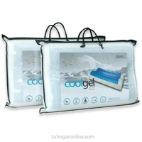 Almohada de Espuma Viscoelástica y Gel Inteligente 55x11cm Firmeza Medio