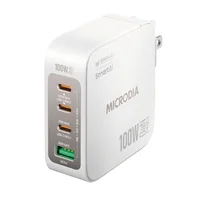 Cargador de Pared Microdía 100W 3 USB-C y USB-A Carga Rápida B