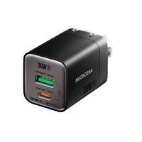 Cargador de Pared Microdía 30W USB-C y USB-A Carga Rápida N