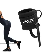 Tobillera para Polea Correa Worx Gym Gimnasio Gluteos