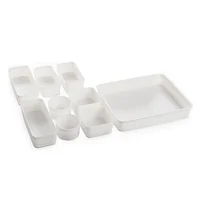 Canastas Cestas Organizadoras Set 9 Cocina Baño Multiuso