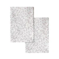Set de 2 Fundas Almohada 50x90 cm Bora 180 Hilos