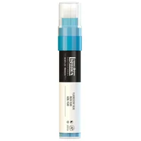Marcador Liquitex Punta Gruesa Rf 984 Azul Fluorecente