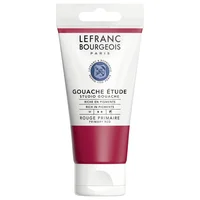 G. Tempera Gouache Lefranc Student 80ml Rojo Primario 437