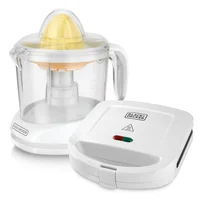 Combo Exprimidor de Jugos + Sandwichera Black+decker Cj625+sm24520