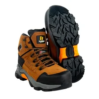 Calzado de Seguridad Toe Kevlar Black/brown