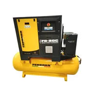 Compresor Tornillo Lubricado 20 HP 79 CFM 116 PSI 500 L
