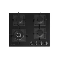 Estufa de Empotrar Gas Natural Vidrio Negro 60 cm Sau 6769 Ei Challenger