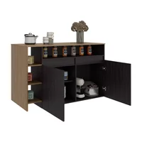 Barra de Cocina Bari 2 90x140x65 Rta Wengue Fresno