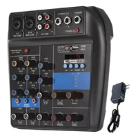Mini Consola Mezclador Audio 2 Canales Wvngr F2-mb Mixer