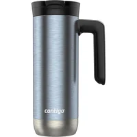 Taza Térmica de Acero Inoxidable con Agarradero para Viajes