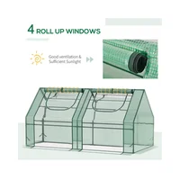 Mini Invernadero Portátil Amazon Greenhouse Pro Fácil Montaje Verde