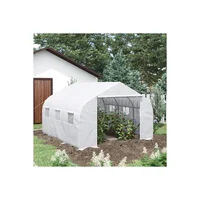 Invernadero Exterior con Puerta Enrollable Zipper 350 x 250 x 200 cm
