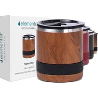 Termo para Líquidos Elemental Recess de Acero Inoxidable 295 ml