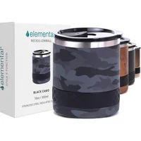 Termo para Líquidos Elemental Recess de Acero Inoxidable 295 ml
