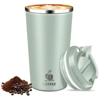 Termo para Líquidos Hwawhin de Acero Inoxidable 500 ml con Tapa Flip