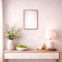 Espejo Lisboa Mdf 40 x 60 cm Oro Rosa
