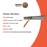Flota Canal de 150 cm