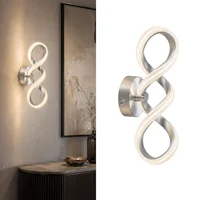 Aplique LED de Pared Saia Cristales Con 3 Cambios de Temperatura de Color Producto Certificado