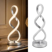 Lámpara LED de Mesa Saia Cristales Con 3 Cambios de Temperatura de Color Producto Certificado