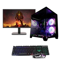 Computador Gaming Amd Ryzen 5 5600GT 32GB RAM DDR4 500GB SSD A520m 400W Monitor 24" 120Hz Windows Preinstalado