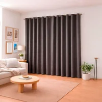 Cortina Ojalete Blackout 200x230cm Gris