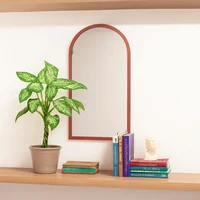 Espejo Arco Mdf 40 x 80 cm Oro Rosa