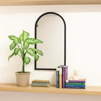 Espejo Arco Mdf 40 x 80 cm Negro