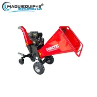 Biotrituradora Chipeadora Industrial 5" Motor Gasolina 15 Hp