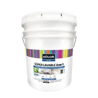 Pintura para Interior Súper Lavable 2 en 1 Elite Blanco Kolor 2.5 Galones