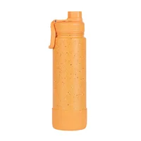 Botella Metalica Flick Naranja 720 ml
