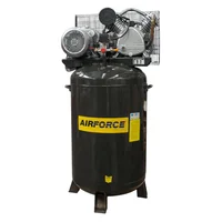Compresor de Aire Vertical 600L/min (21cfm) 5.5HP Tanque 270L 12.5bar 220V/1F Air Force V-0.6/8-lg-12.5