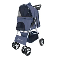 Coche para Mascotas Azul Calabaza