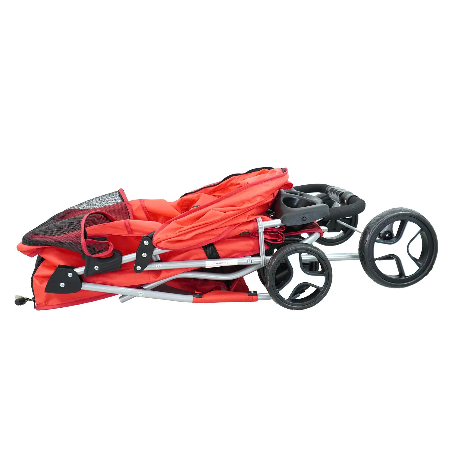 Coche para Mascotas Rojo Calabaza 3