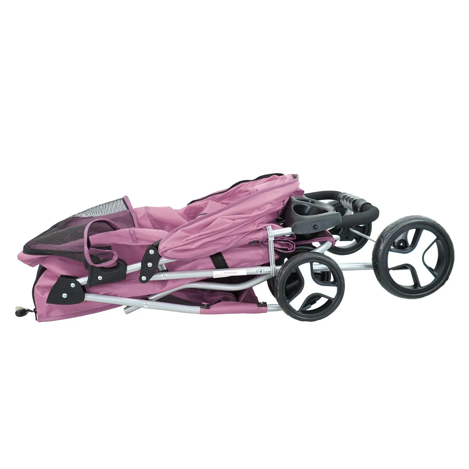 Coche para Mascotas Rosado Calabaza 3