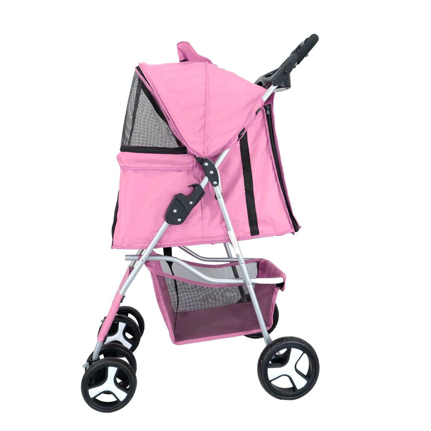 Coche para Mascotas Rosado Calabaza 4
