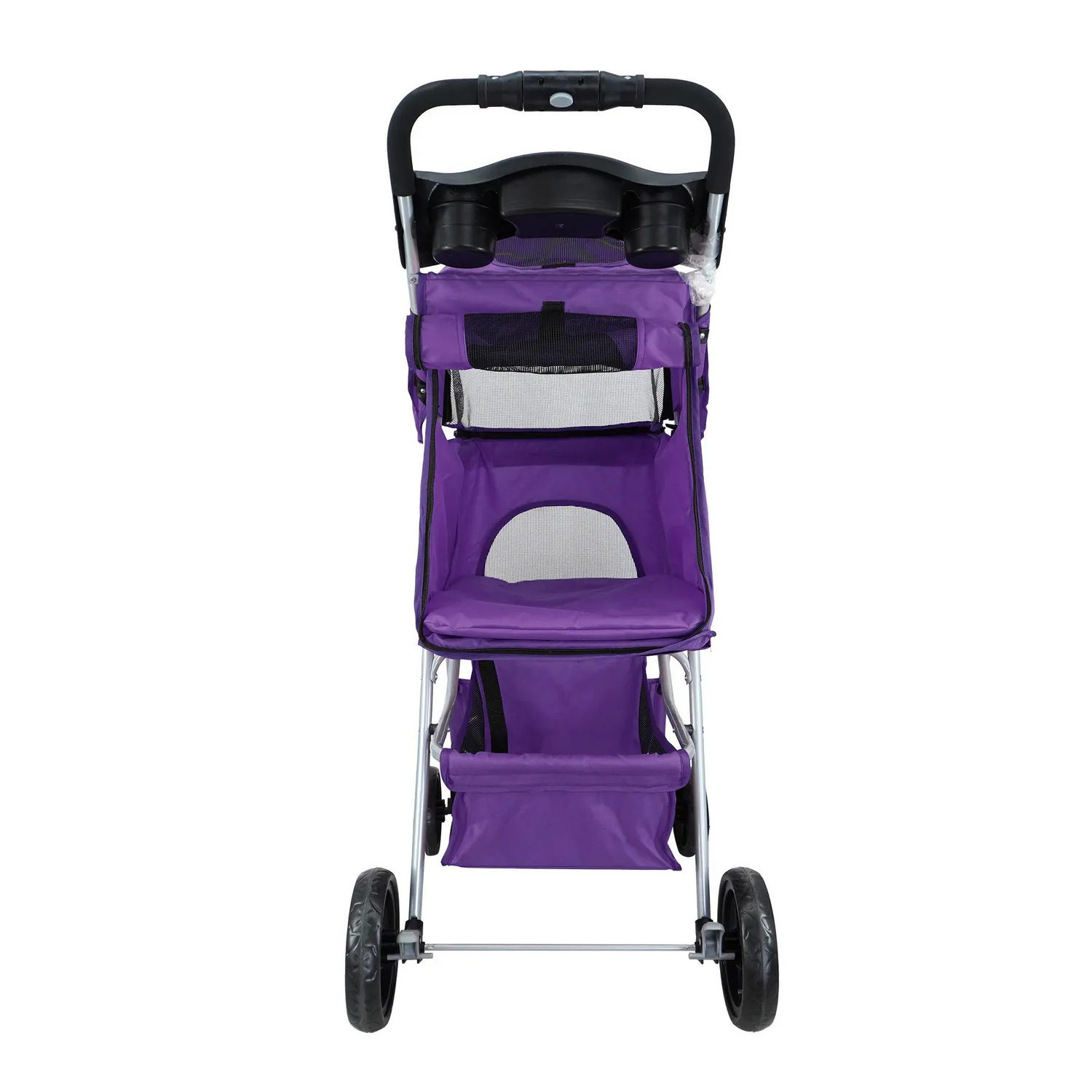 Coche para Mascotas Morado Calabaza