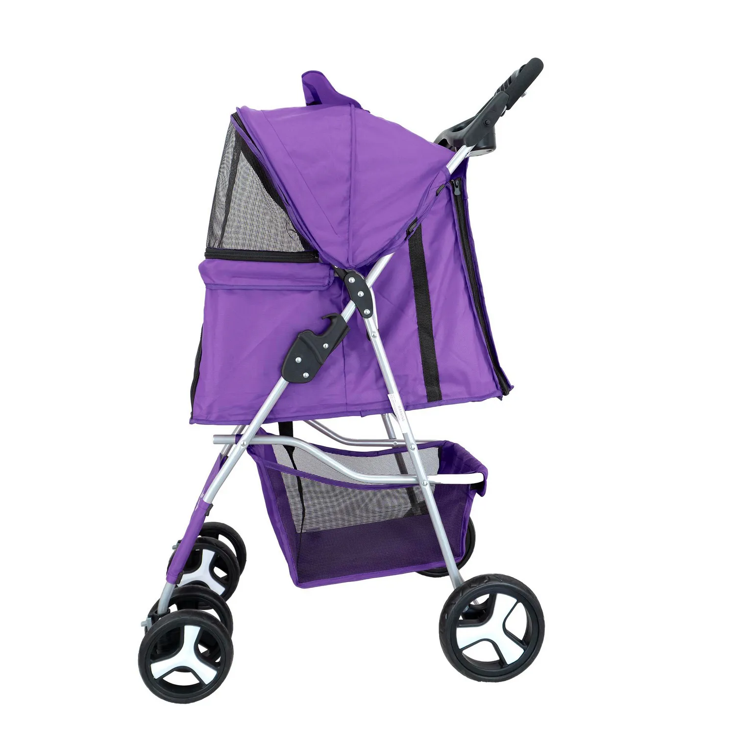Coche para Mascotas Morado Calabaza 4