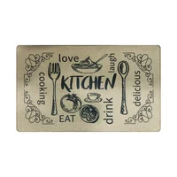 Tapete de Entrada Kitchen Home 45x75 cm 100