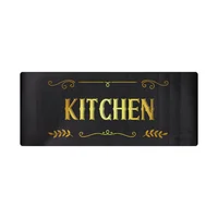 Tapete Kitchen Black 50x120 cm 100