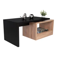 Mesa de Centro Kaia 40x100x45cm Wengue/Miel Set X 8 Unidades