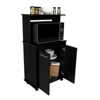 Mueble Auxiliar Microondas Manchester RTA Wengue 113.5x63.1x36.1cm Set X 8 Unidades