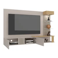 Panel de TV Isolde 132x208x734cm RTA Capri Fresno Set X 12 Unidades