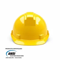 Casco Dielectrico Stone Tipo 1 Cremallera Amarillo Certificado